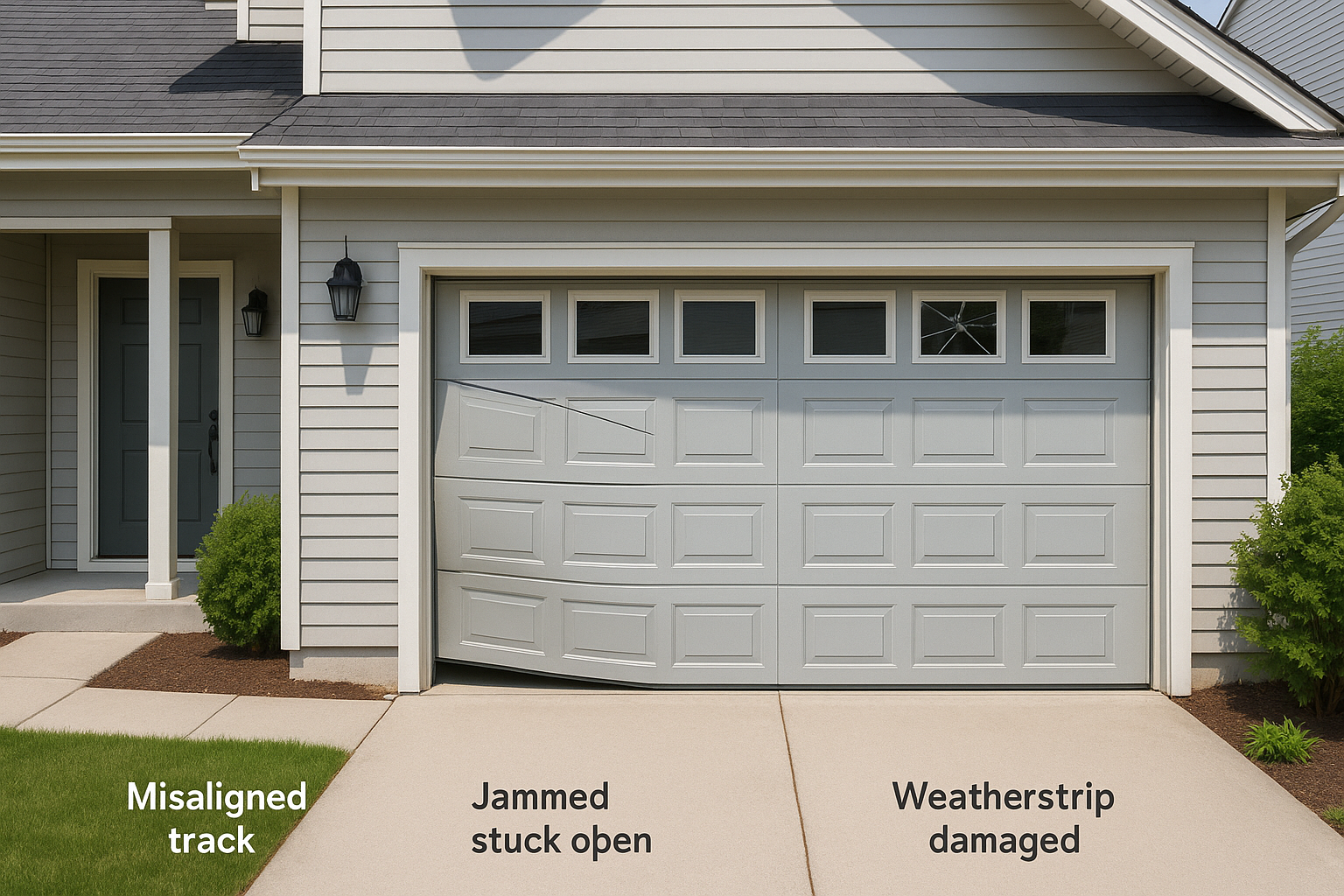 Preparing Your Garage Door for Winter in Bellevue